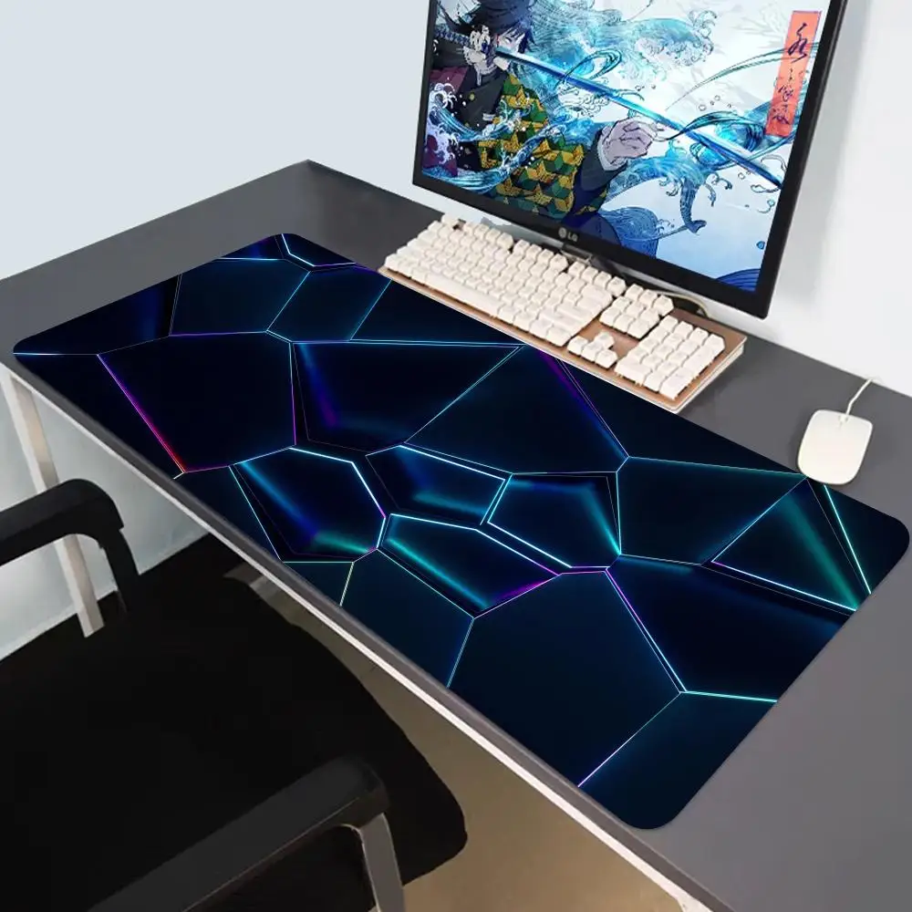 

Коврик для мыши Space line Wind, большие компьютерные офисные игровые настольные коврики XXL, резиновые противоскользящие коврики для игровой клавиатуры, длинные настольные коврики