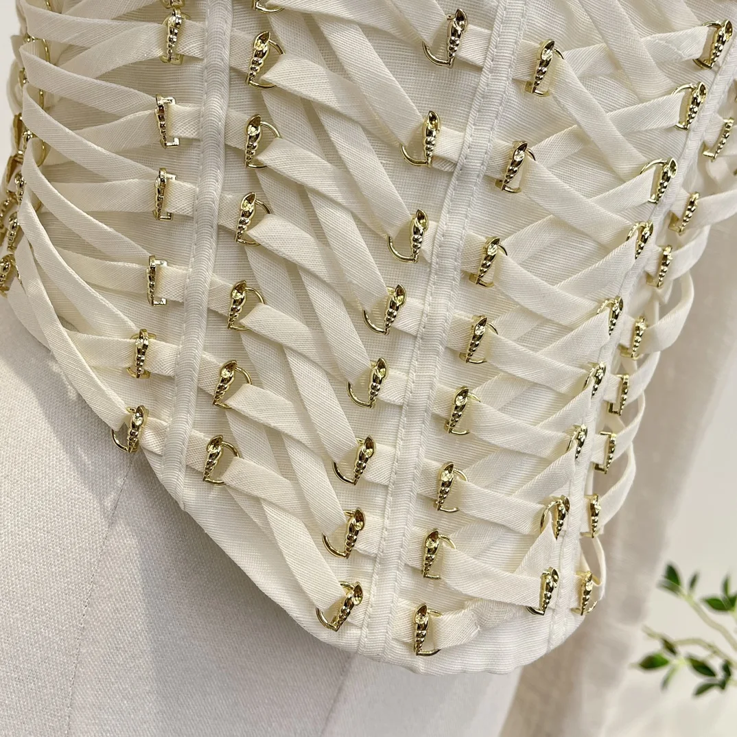 

2025 High Quality White Blouse Tops Linen Silk for Women