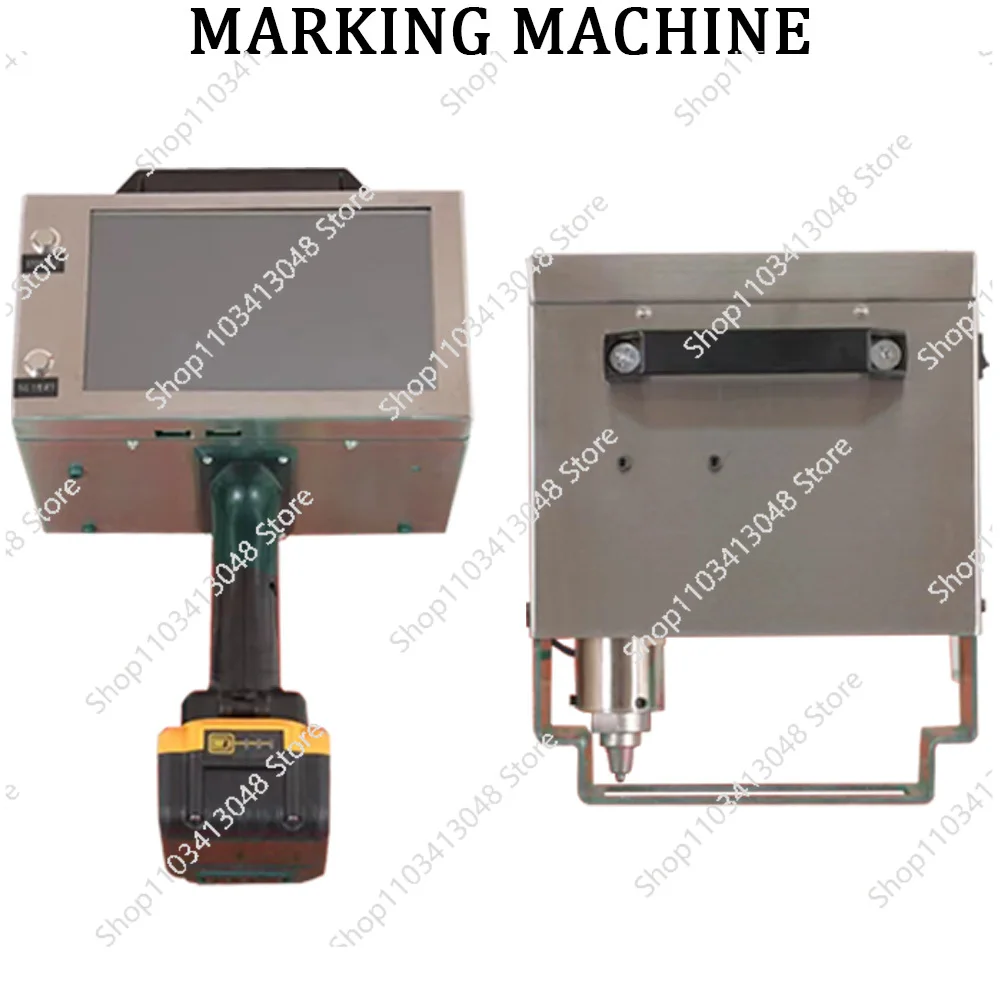 Portable Engraving Electric Marking Machine 120x30mm  Touch Screen For  Cylinder Number Frame Chassis