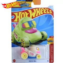 Модель автомобиля Hot Wheels 2024J, оригинальная модель автомобиля Let's Race Duck для мальчика 1/64, коллекция игрушек, подарок на день рождения