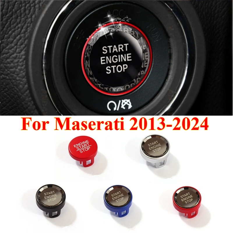 

Right-hand Drive Suitable for Maserati 2013-2024 Crystal Button One-key Start Crystal Button Interior Modification Accessories