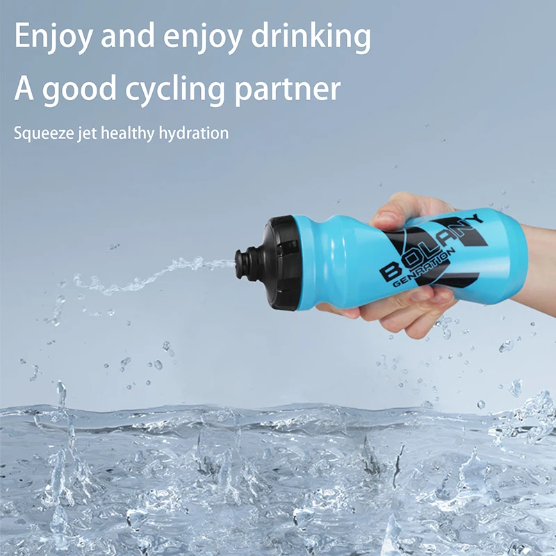 Portable 610ML Road Cycling Water Bottle Leak Proof Bicycle Holder Drinking Mountain Bike Sports Bottle Dustproof Cup