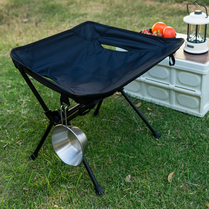 Outdoor Folding Chair, Camping, Portable, Ultra Light, Aluminum Alloy, Fishing Stool, Field Trekker Chair