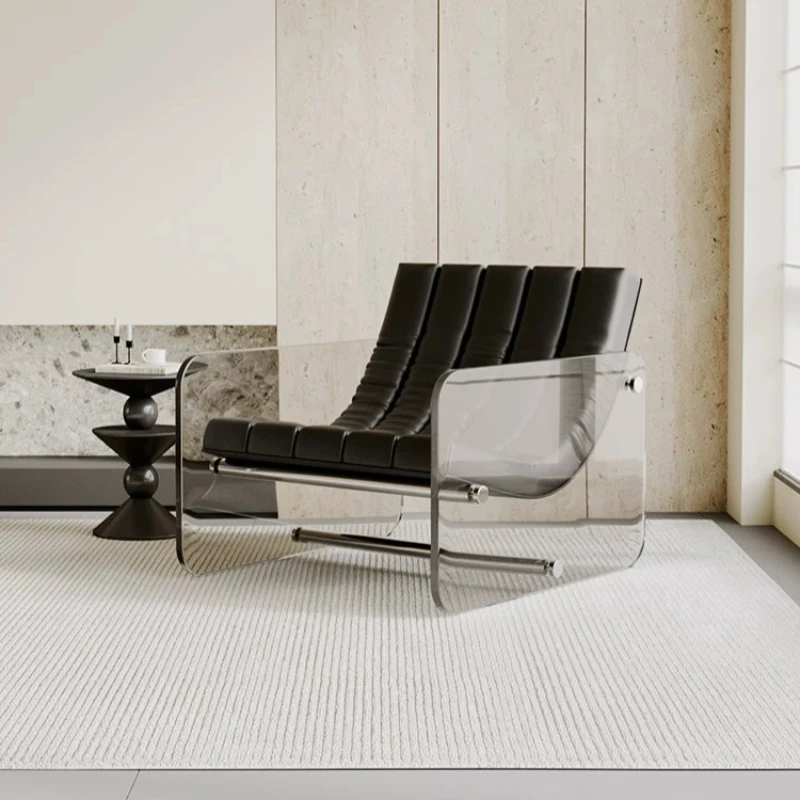 Lounge Comfy Living Room Chairs Bauhaus Designer Weird With Back Living Room Chairs Support Acrylic Chaise Nordic Furniture