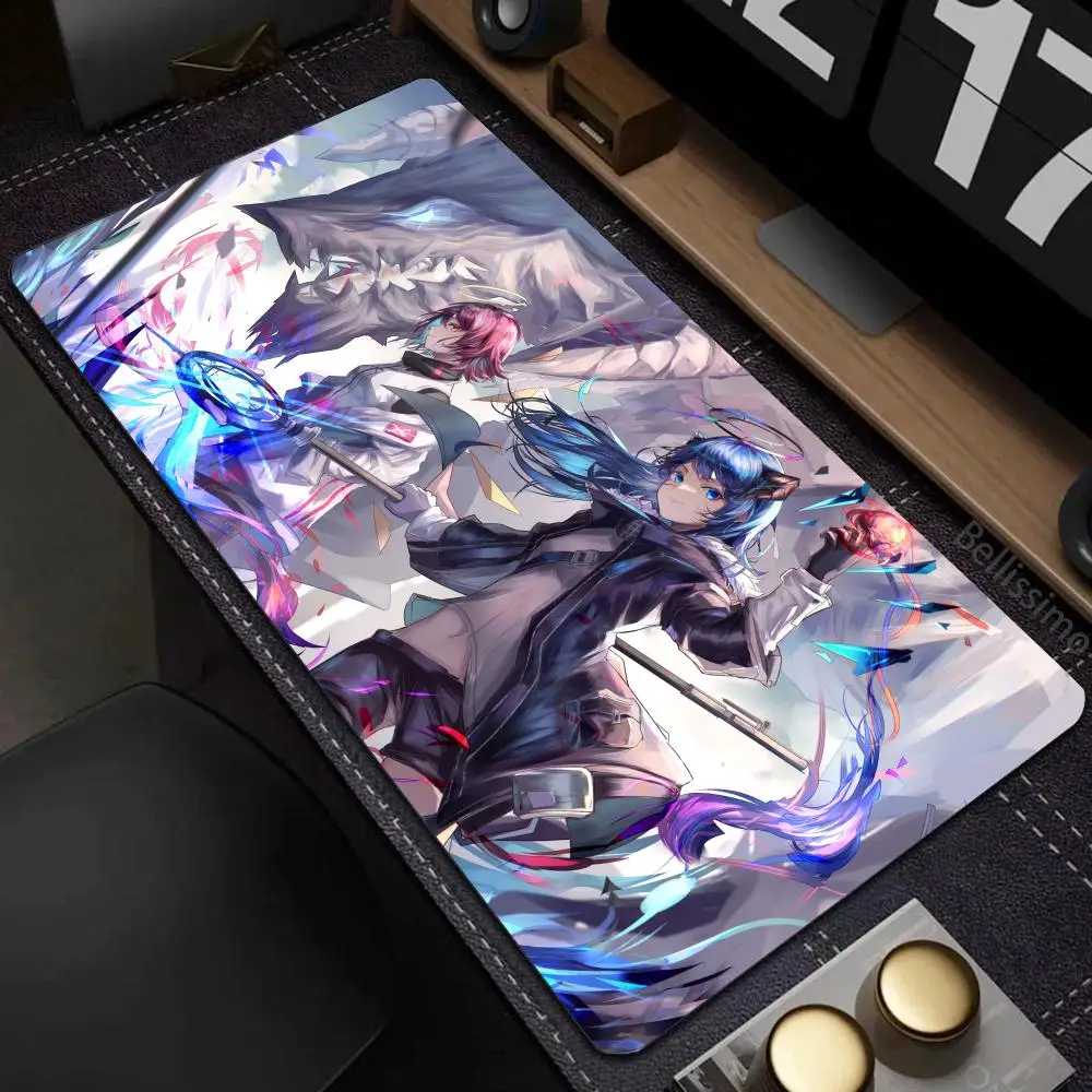 

Arknights Gabinete Mouse Pad Gamer XL Large Custom Home New Mousepad XXL Desk Mats Soft Natural Rubber Computer Table Mat