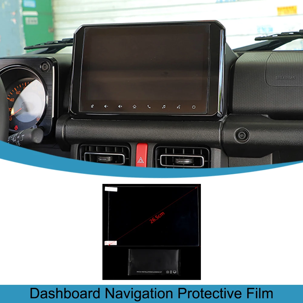 

Dashboard Navigation Screen Protective Film Protector Anti-Scratch for Suzuki Jimny 2019-2024 JB64 JB74 Car Interior Accessories