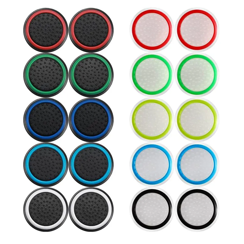 New Silicone Analog Joystick Thumbstick  for Ps5 Ps4 Ps3 Xbox 360 Xbox One Controller Replacement Joystick Grip Caps