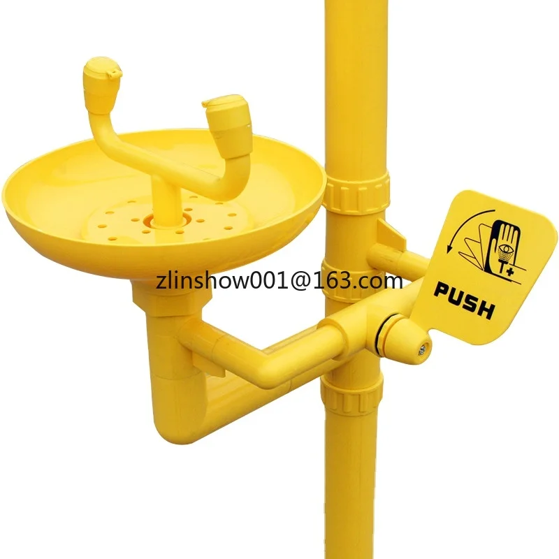 

China High Quality Safety Eye Wash Equipment Plastic ABS Stand Eyewash Station