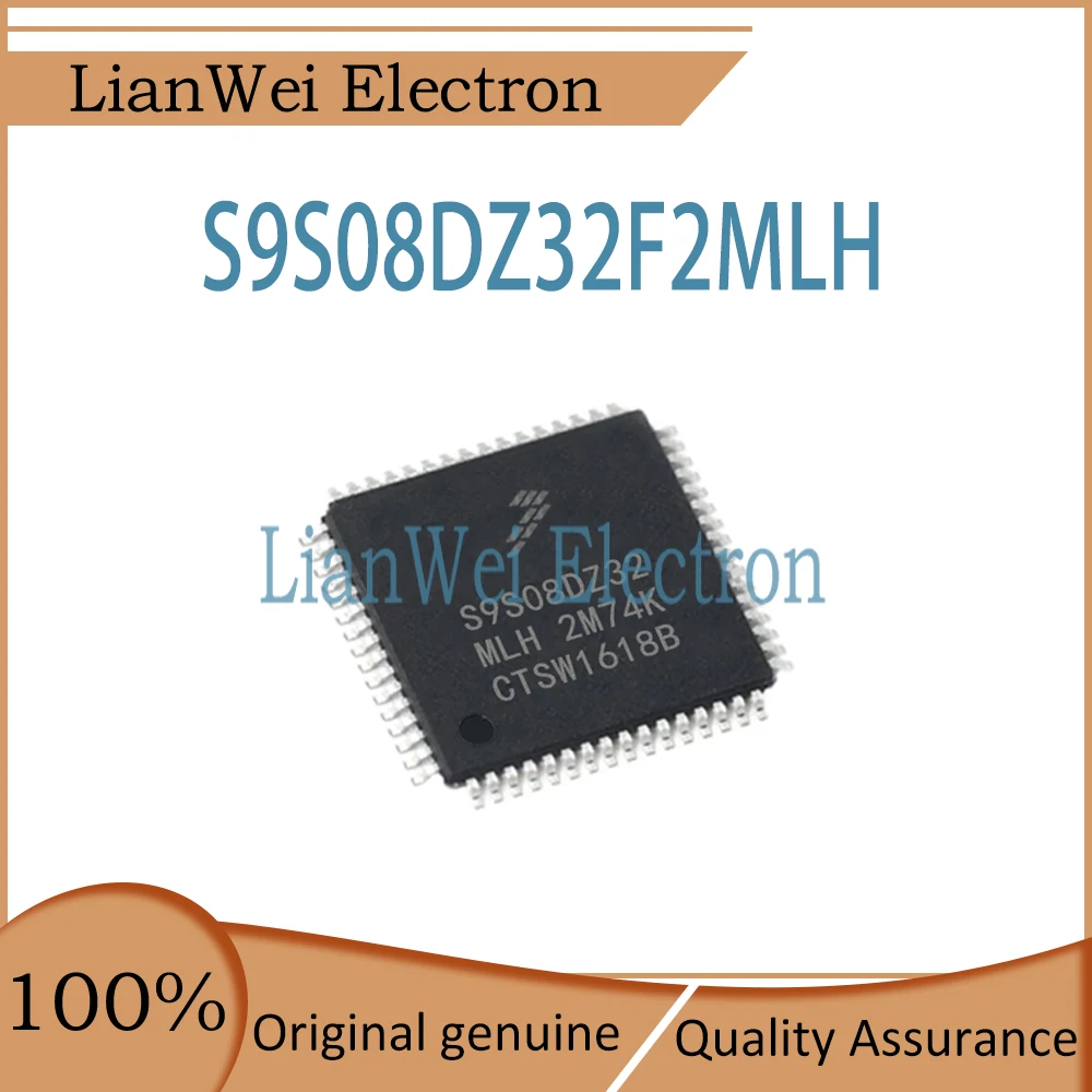 

S9S08DZ32 S9S08DZ32MLH S9S08DZ32F2MLH IC MCU Chipset LQFP-64