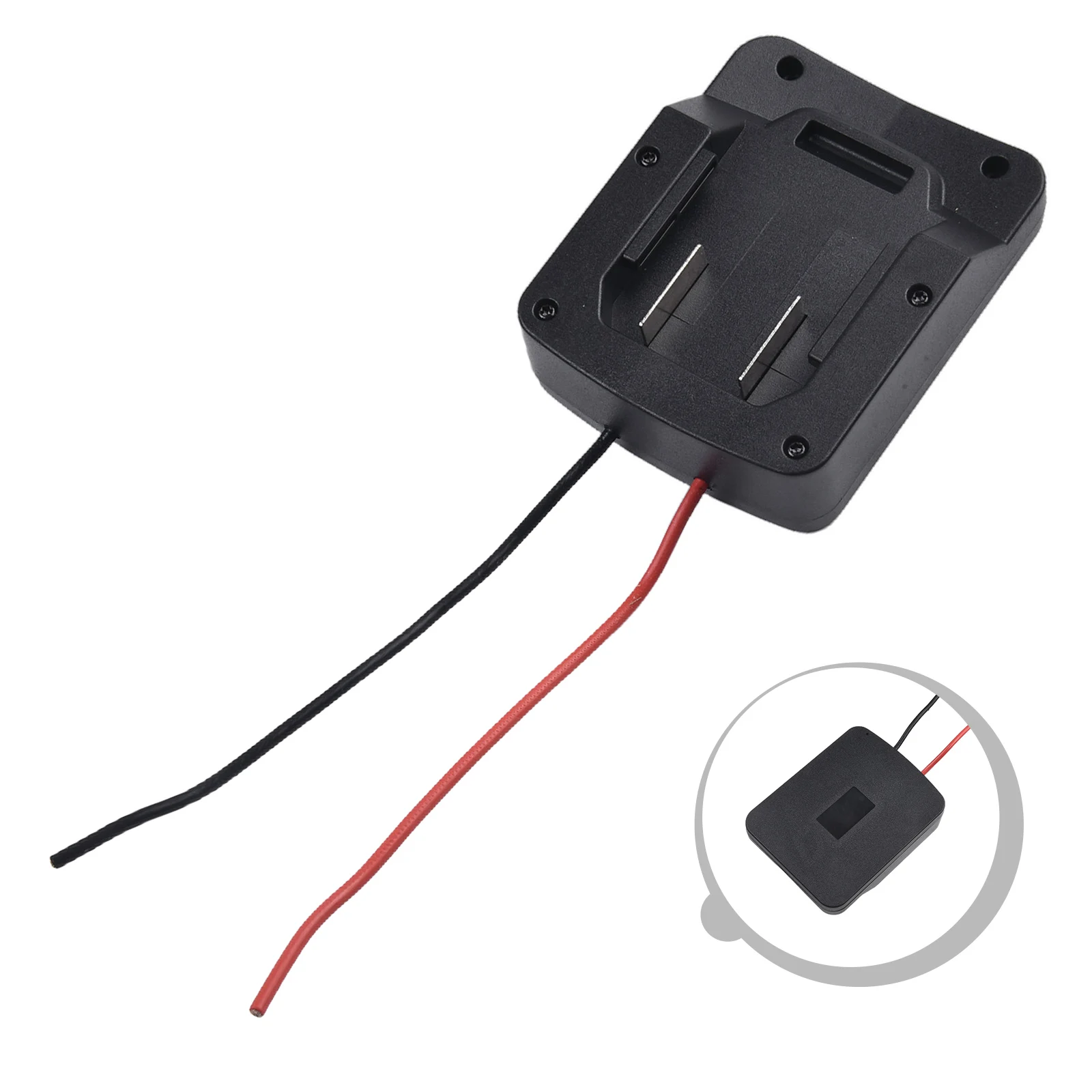 Sturdy and Efficient Panel Mount Adapter for Parkside X20V Lithium for ion Battery Connector Seamless Power Delivery