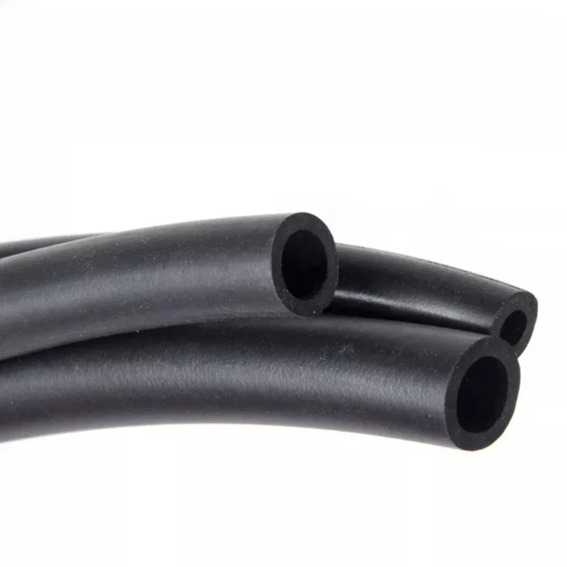 1M ID:2-12mm OD:4-16mm Viton Hose FKM FPM Viton Hose Oil Resistant Anticorrosion Acid and Alkali