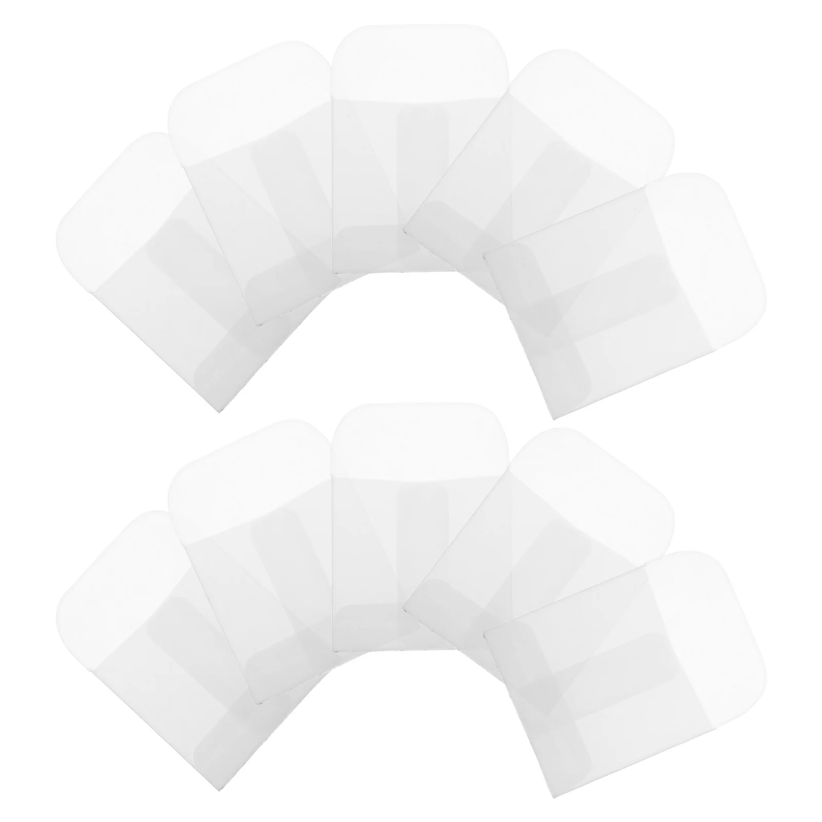 Mini sobres con etiqueta colgante para fotos, bolsas de papel para monedas, almacenamiento de embalaje de piezas pequeñas para joyería, anillos y pendientes, 50 Uds.