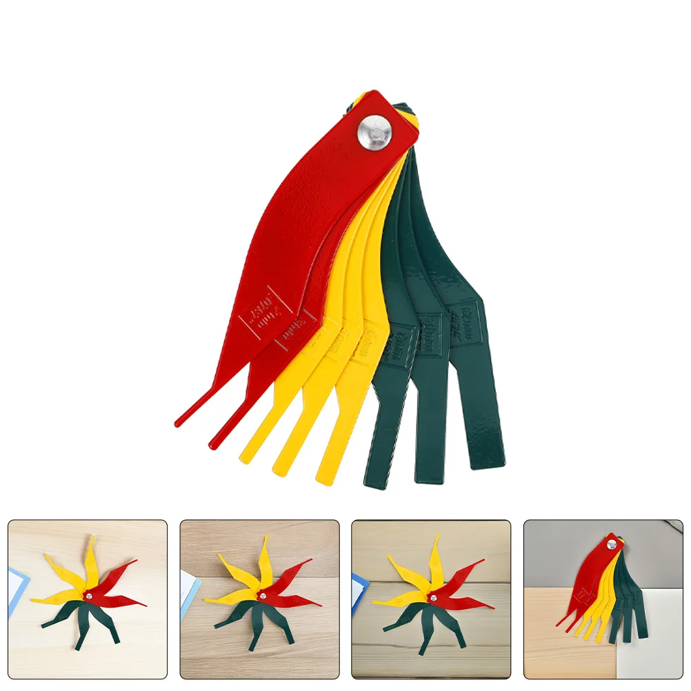 

2Pcs Brake Pad Thickness Gauge Steel Automotive Measure Tool for Disc Brake Depth Measurement Car Maintenance Safety Check