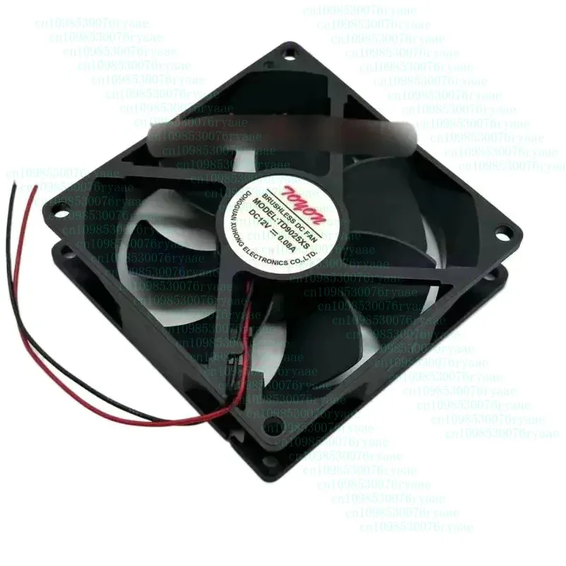 ل TOYON TD9025XS تيار مستمر 12 فولت 0.08A 90x90x25 مللي متر 2-سلك مروحة تبريد الخادم #4