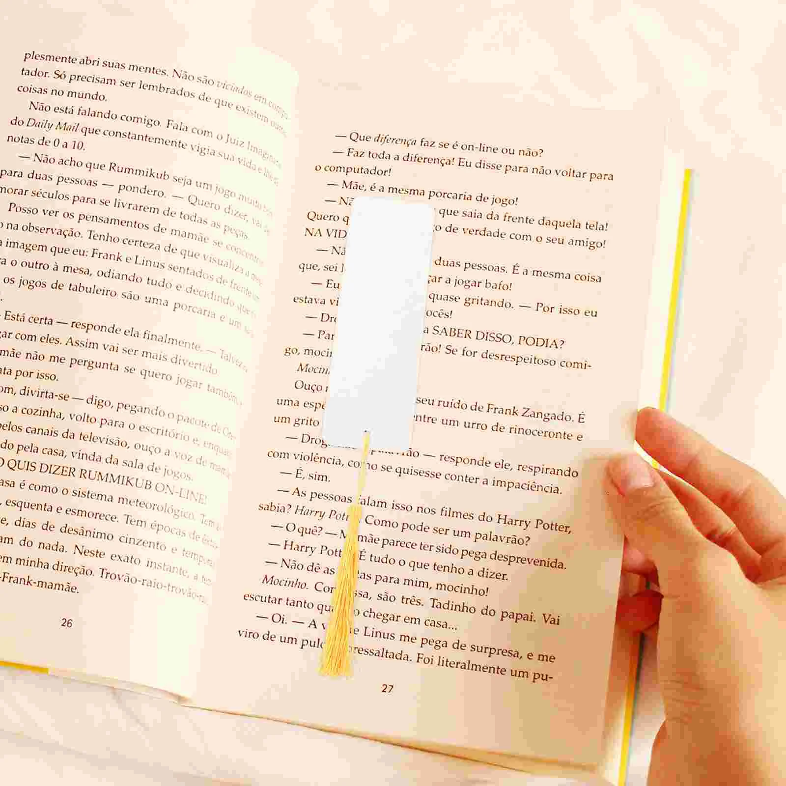 

24 Pcs Transparent Acrylic Bookmark Custom Blank Page Press White Gift DIY Crestive Cardstock Stationery Magnetic Student