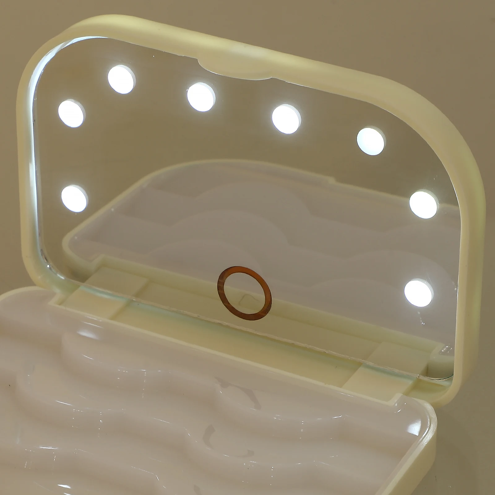 

Storage LED Eyelash Box Travel False Organizer Case Plastic Empty Boxes for Eyelashes