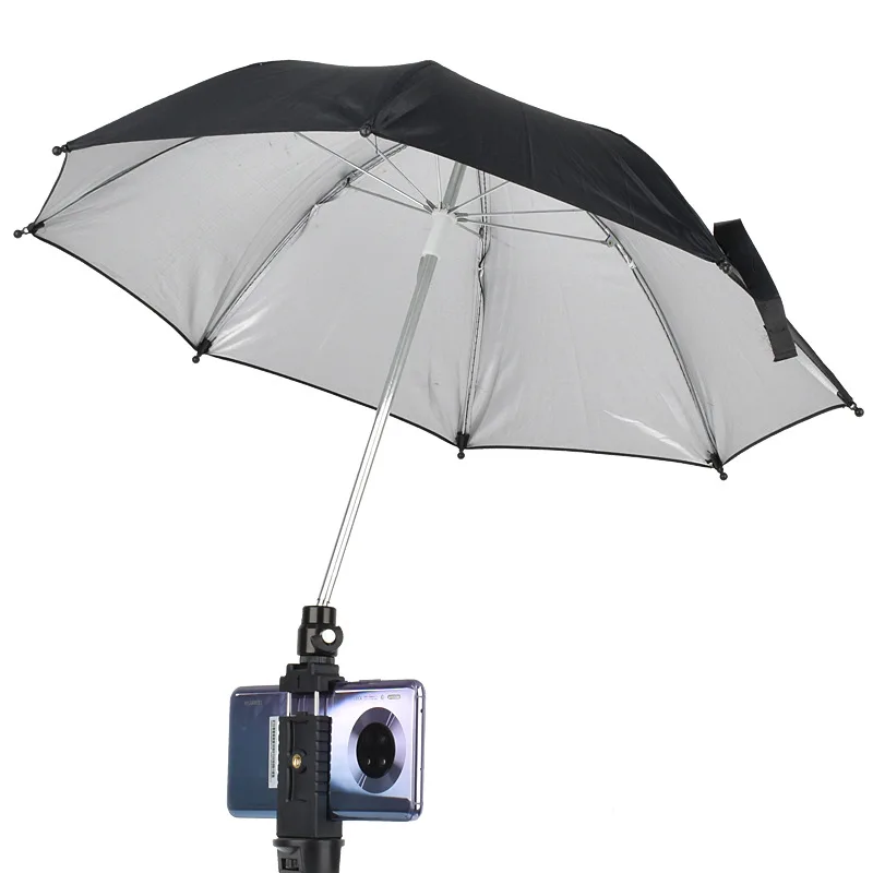 1PC Black Dslr Camera Umbrella Sunshade Rainy Holder For General Camera Photographic Camera Umbrella