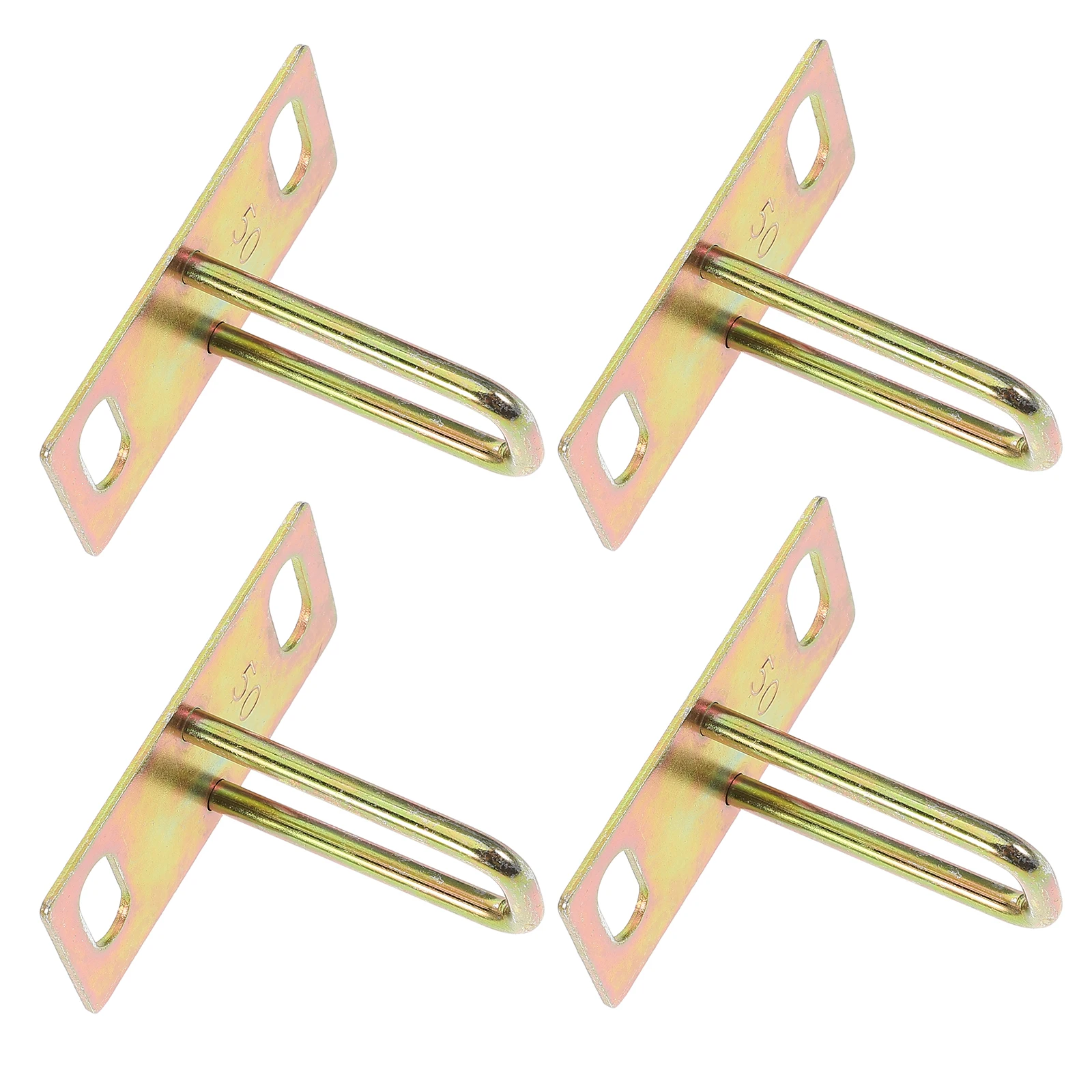 

4pcs Electric Scooter Seat Lock Hook Durable Material Motorcycle Saddle Bucket Lock Foot Pedal Secure Replacement
