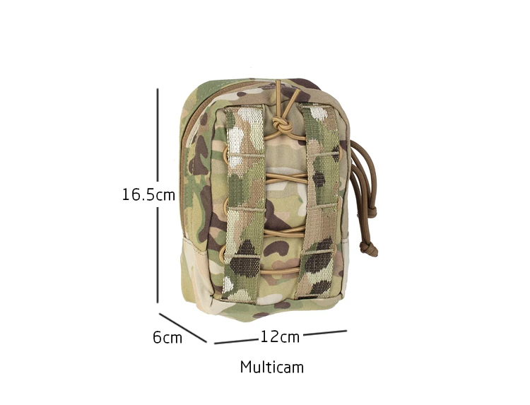 PEW TACTICAL Kleine vertikale GP-Tasche MOLLE Airsoft Munitionstasche Taktische Tasche Taktische MOLLE Magazintasche PH33 – Detail 3