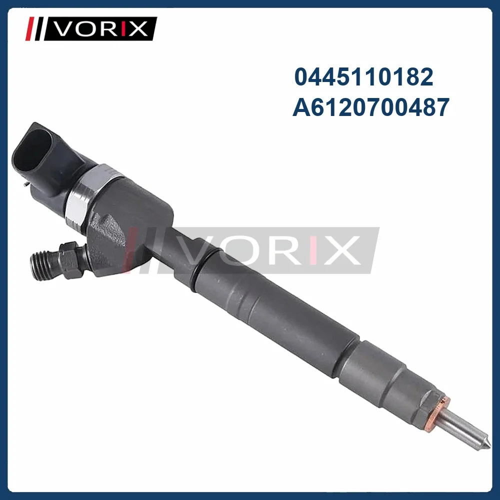 

Common Rail Fuel Injector 0445110182 A6120700487 For Mercedes Benz Sprinter