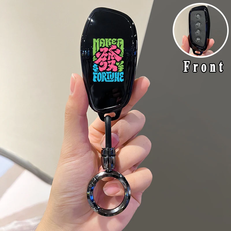 Fashion for Great Wall Haval H6 2024 H9 2024 H2 M6 Cool Dog Plus Owl Dragon MAX F7 F7X F7H H8 H3 Car Key Case Cover Fob Holder view 4