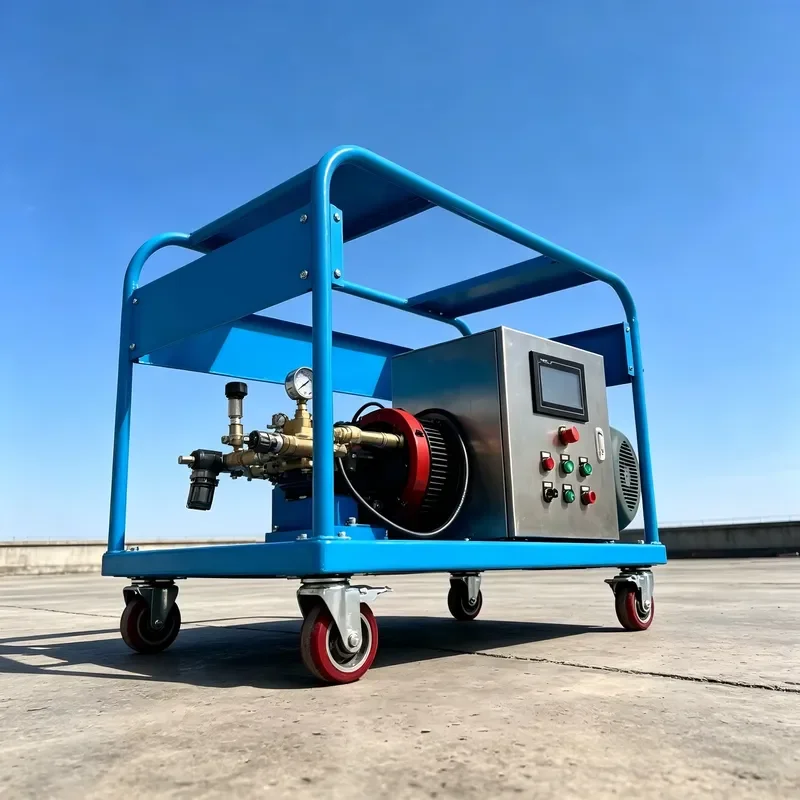 Industrial Stress Testing Pumps With OEM ODM Support 20 30 50 Mpa Portable High Pressure Water Jet Pumps