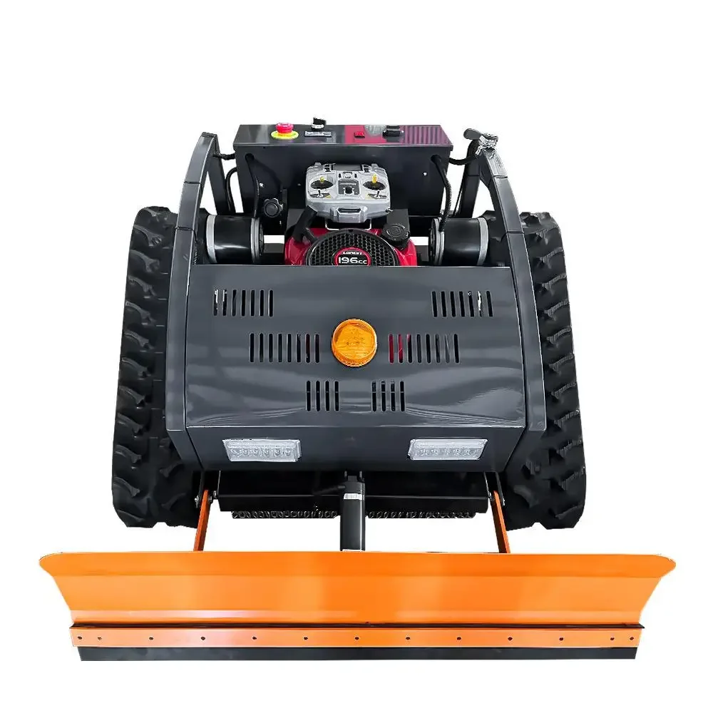 Crawler Remote Control Robot Lawn Mower Remote Control Slope Mower Self Propelled Gasoline Lawn Mowers