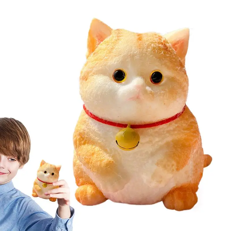 Gato dos desenhos animados squeeze brinquedo bonito ultra macio gato estresse brinquedo estresse mochi squeeze brinquedos brinquedo bonito gato bonito ultra macio reduzir