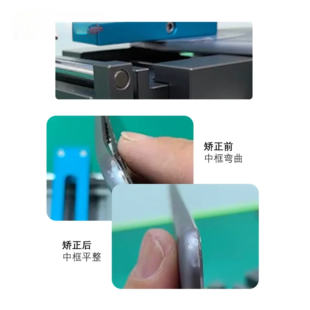TBK 215A Mobile Phone Frame Repair Fixture Tool Middle Frame Deformation and Bending Correction Repair Instrument