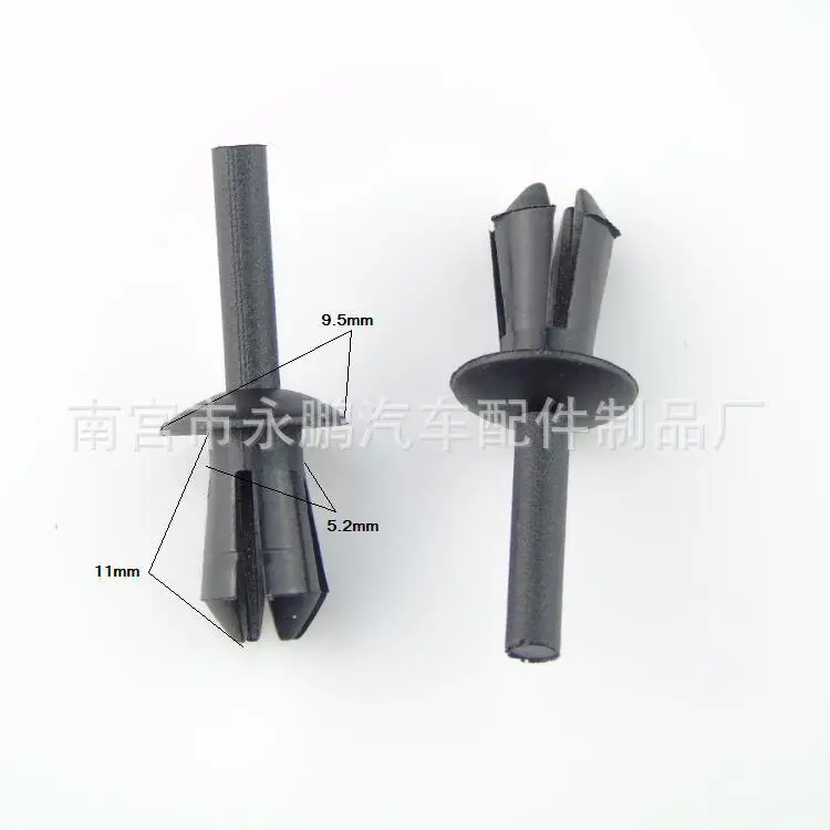 100x DEFENDER 90 110 130 WHEEL ARCH MUD SPAT PUSH RIVET PLASTIC CLIPS LAND ROVER