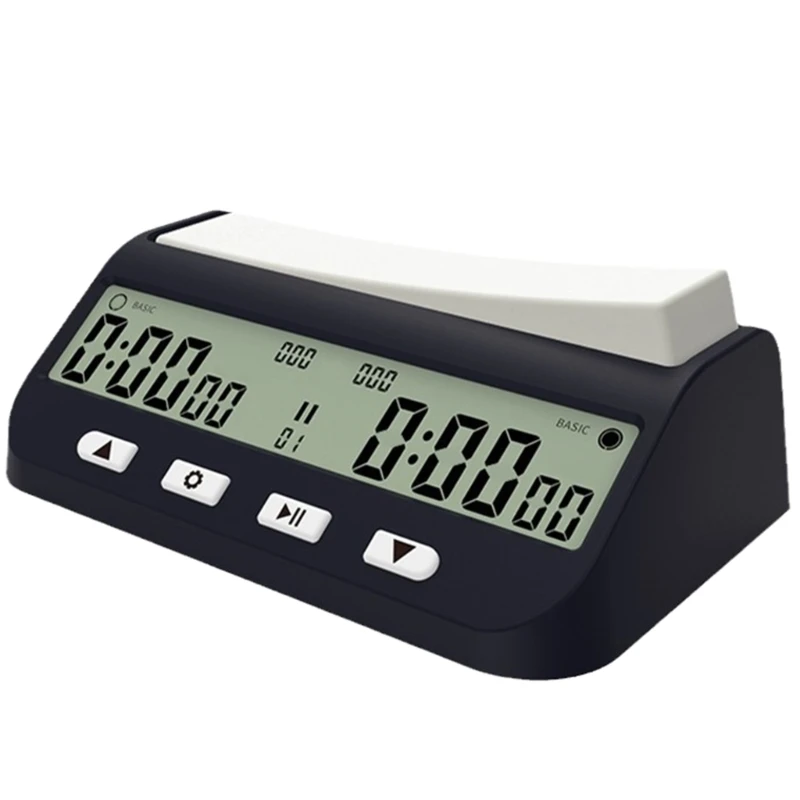 

Chess Clock Digital Timer Digital Display Profession International Chess Timer ABS Count Down Game Timer for Board Game