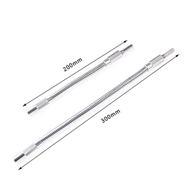 200Mm/300Mm Trục Linh Hoạt Công Cụ Bit Giá Đỡ Kết Nối Mở Rộng Bộ Máy Khoan Vặn Vít Ổ Cắm Bit Driver Adapter Lục Giác Mũi Khoan bit