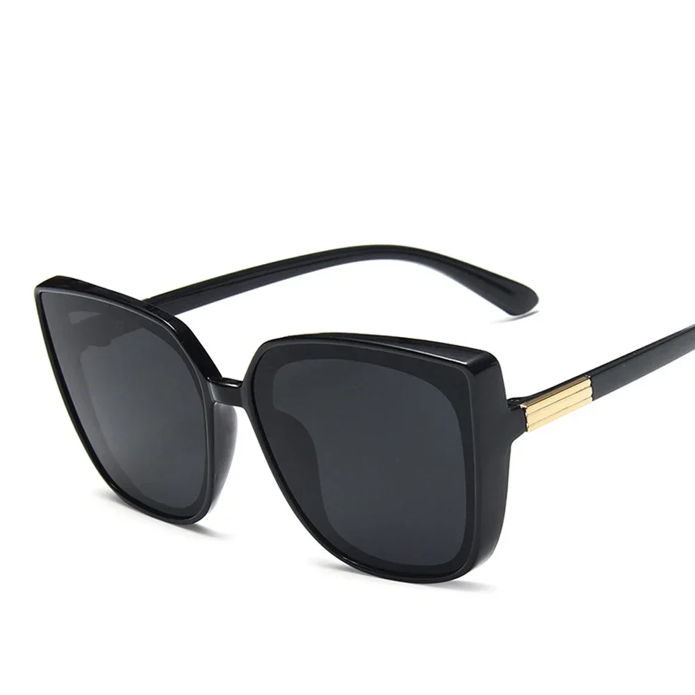 XaYbZc Cateye Designer Sunglasses Women 2025 High Quality Retro Sunglasses Women Square Glasses Women/Men Luxury Oculos De Sol