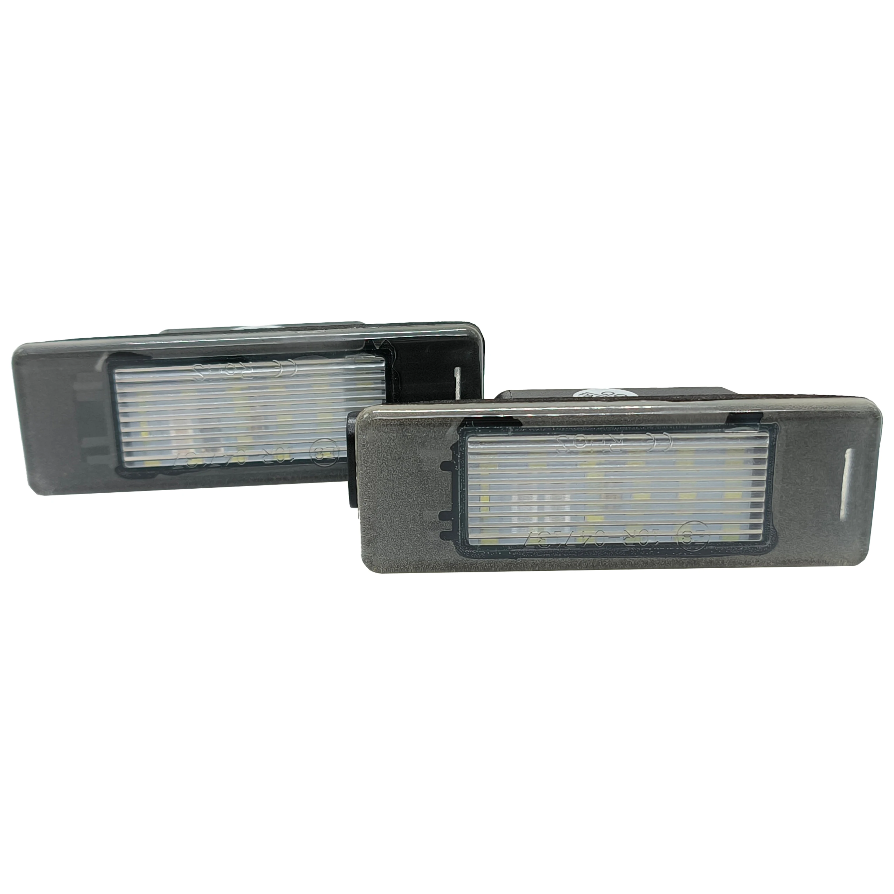 LED لوحة ترخيص ضوء رقم السيارة لوحة ضوء المصباح لبيجو 106 ثلاثية الأبعاد/5D 508 5D SW 607 1007 207 308 ثلاثية الأبعاد/5D 406 407 3008 الأبيض