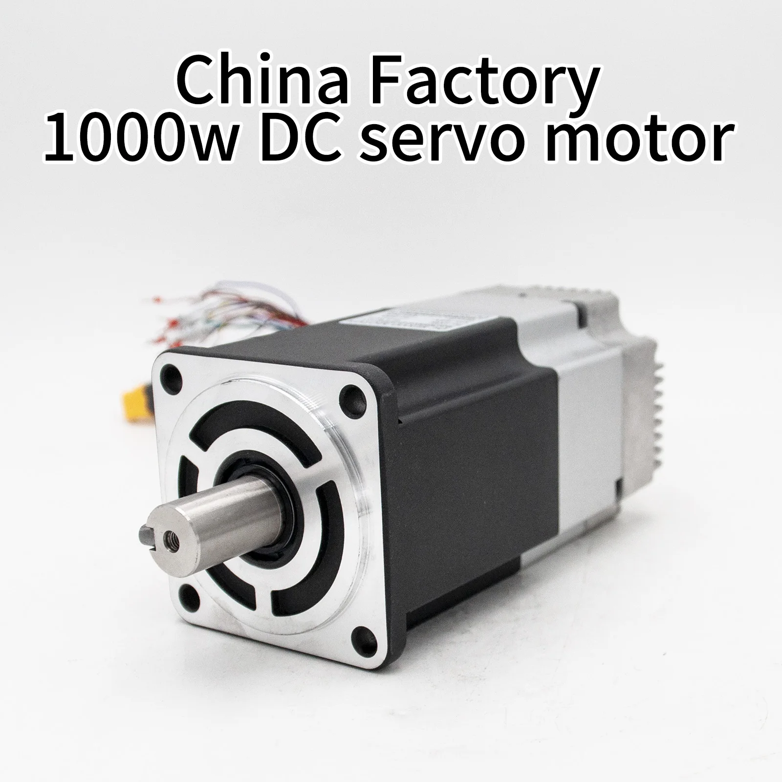 CE Quality 80mm 1000W 3000rpm 3.2nm Canopen 48VDC Integrated Brake Servo Motor Driver Smart Home Boat Flange Mount AGV