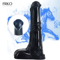 FRKO Large Anal Plug Horse Dildo Animal Penis With Big Base Adult Sex Toys For Woman G-Spot Masturbator Erotic Products