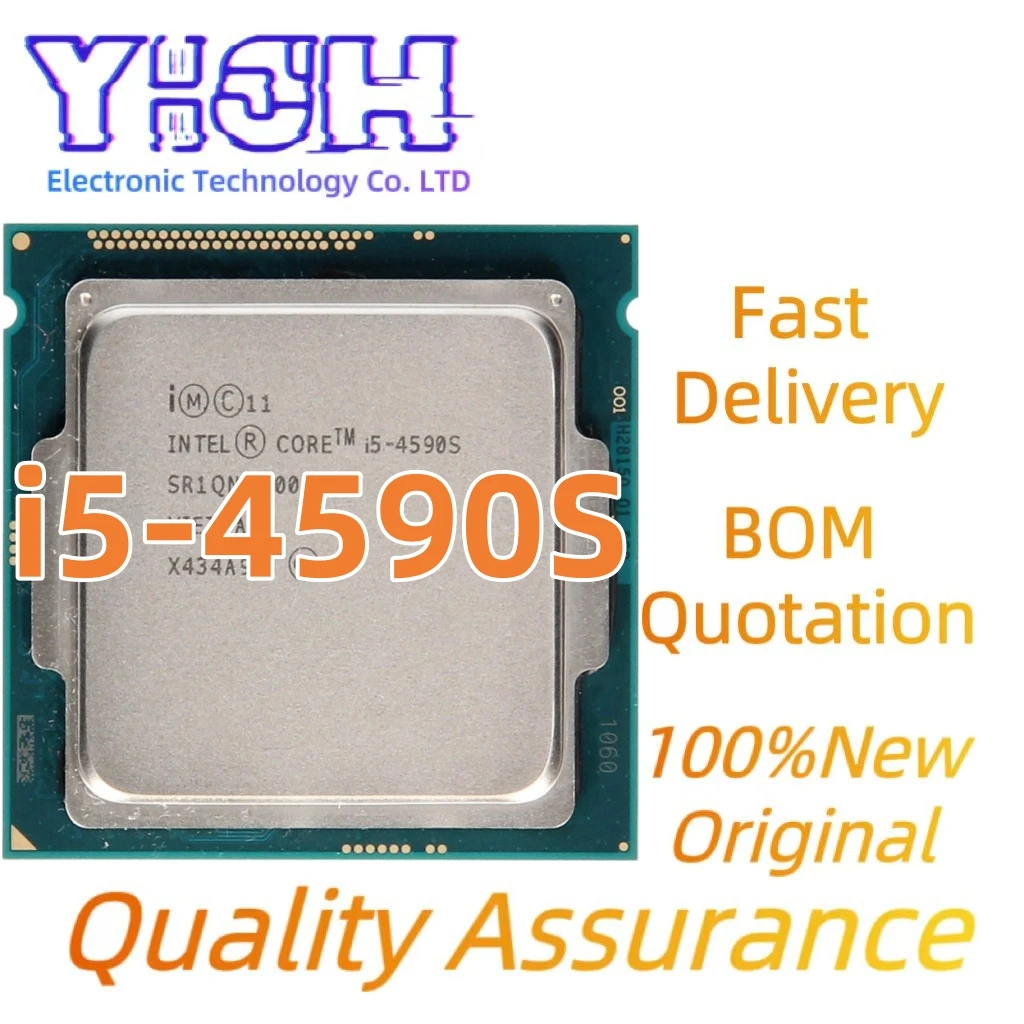 

100%New Original i5-4590S SR1QN 4Cores 4Threads FCLGA1150 i5 4590S i5-4590 S 22nm 3.7GHz 6Mb L3 in stock