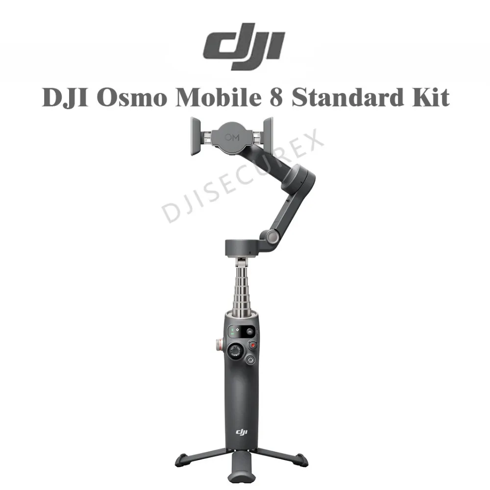 

DJI Osmo Mobile 8 Standard Kit – 3-Axis Gimbal for Smartphone Live/Vlog