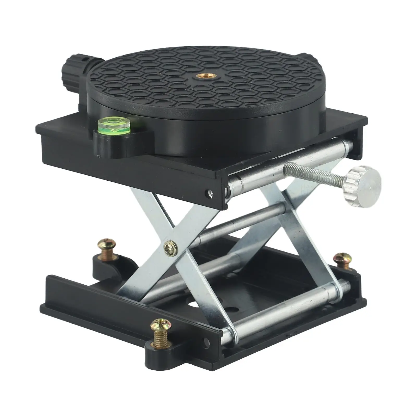 

90*90*50mm 3.54*3.54*1.97in 360 Rotation Router Lift Router Lift Table Long Service Life Reliable Materials Stable Structure