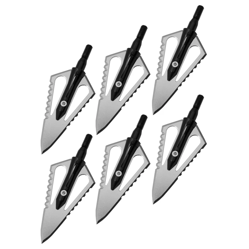 

Hot 100 Grain Archery Heads Broad Head Tips Arrows For Practicing Hunting Crossbow Recurve Bow Compound Bow