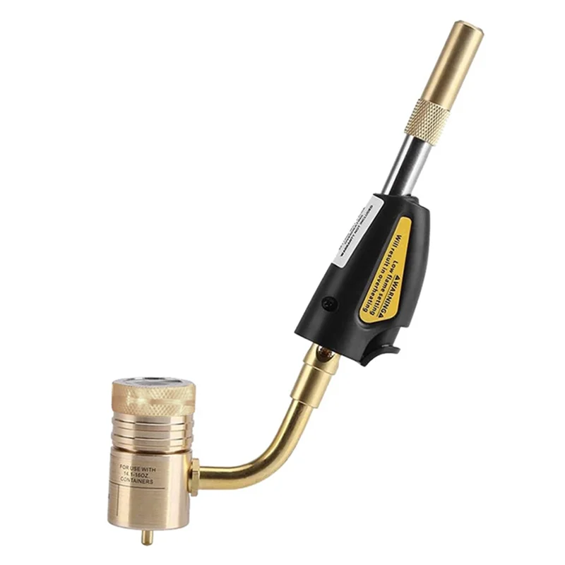 Turbo Torch Tips Gas Self Ignition Turbo Torch Regulator Brazing Soldering Welding Plumbing Tool