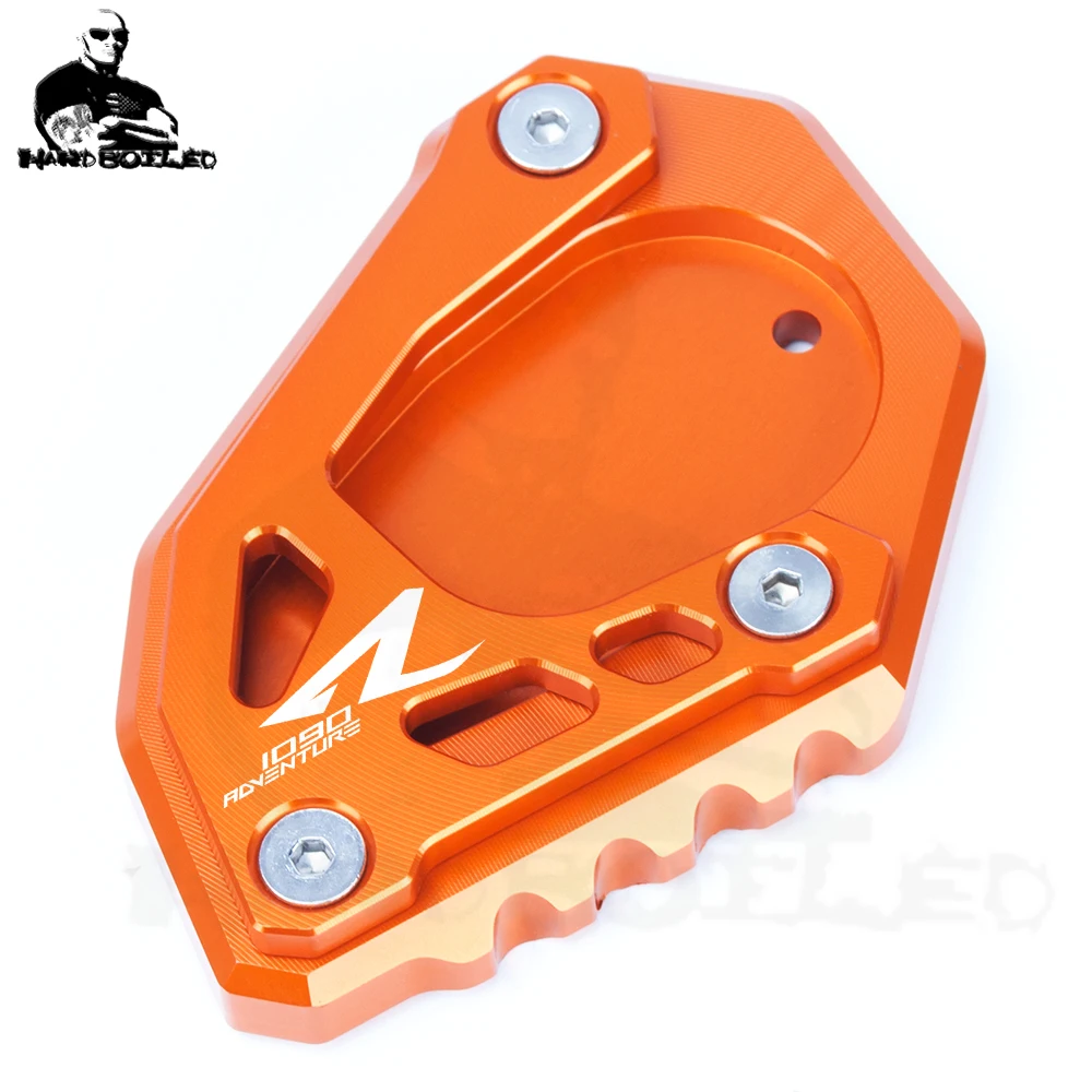 Pour KTM 1050 1190 Aventure 2014-2022 1090 Adv / R 16-22 Moto CNC Béquille Pied Béquille Latérale Extension De Plaque de Support