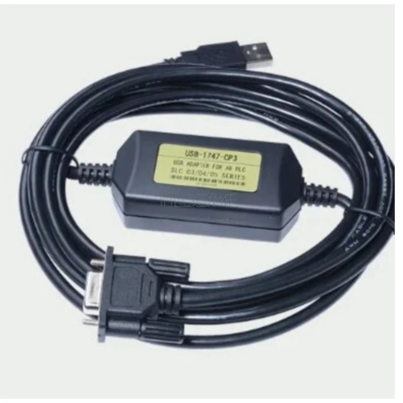 Cable de programación USB-1747-CP3 USB-1756-CP3 para PLC Allen Bradley A-B Serie SLC SLC 5/03 5/04 5/05, aislamiento óptico opcional
