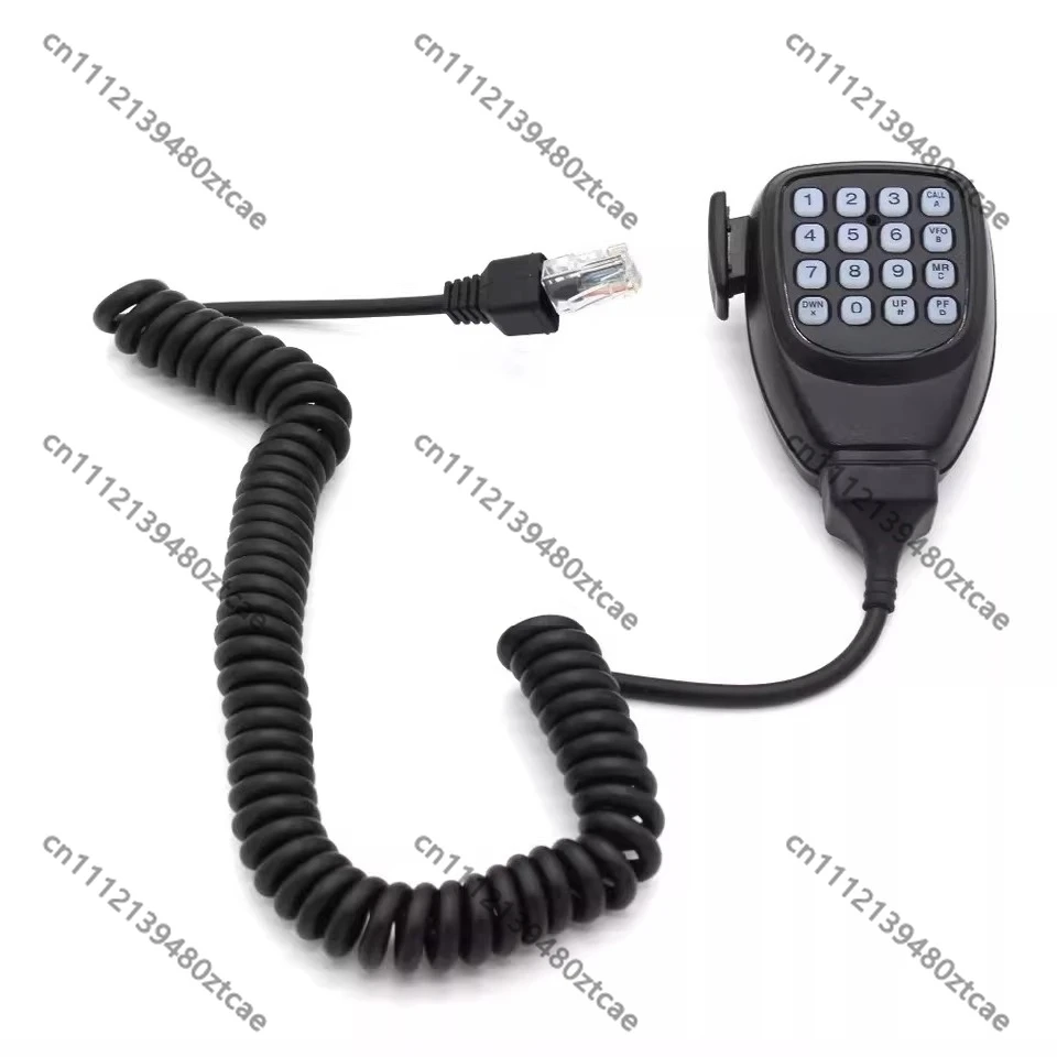 Car Marine Hand Microphone, High Frequency Intercom Speaker Mic for Vehicle Two-Way Radio