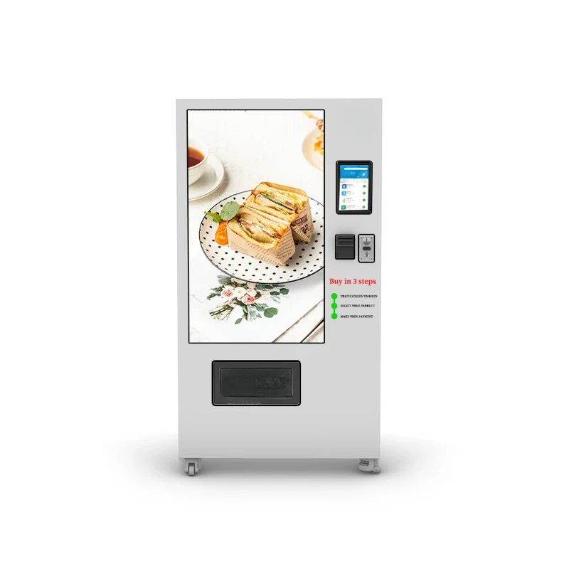 Commercial Restaurant Beverage Humanized Design Hot Sandwich Toast Vending Machine