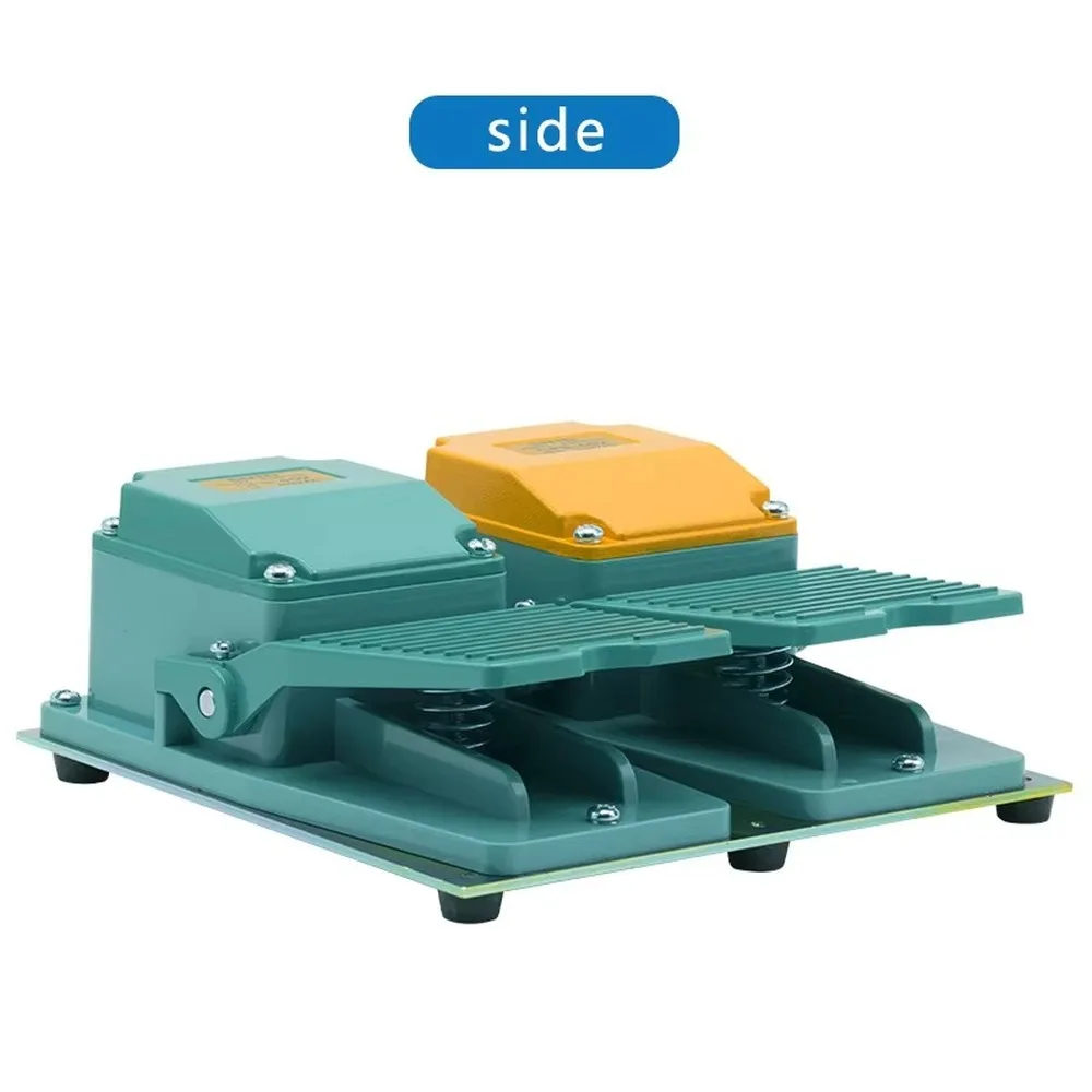 CNTD CFS-802 Foot Switch Foot Pedal Switch 2NO2NC 15A 250V Aluminum Alloy Momentary Heavy Duty Industrial Machine Control