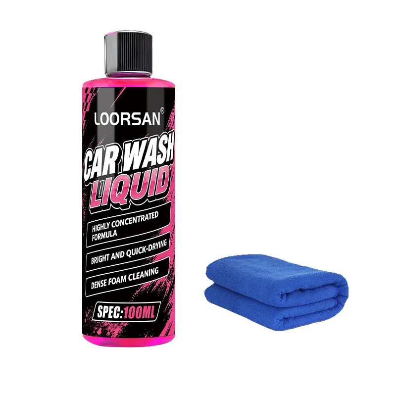 LOORSAN Car Wash Liquid High Foam Car Shampoo Deep Cleaning Auto Detailing Soap For Vehicle Paint Care Dirt Removal Car Supplies view 5