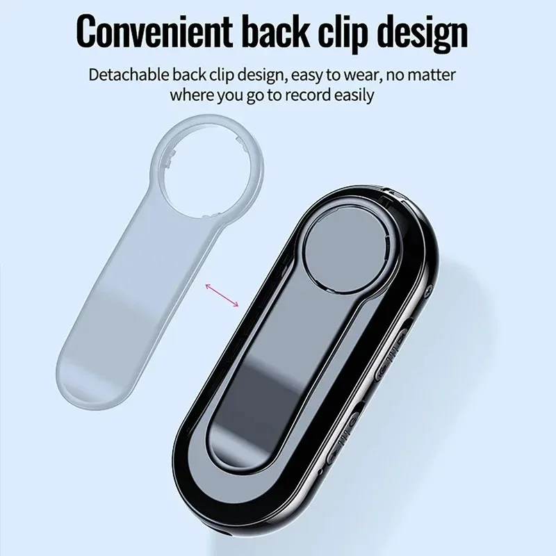 4GB-256GB Mini Voice Recorder Camera Audio and Video Recorders with Microphone HD Noise Reduction Business Meeting Recording