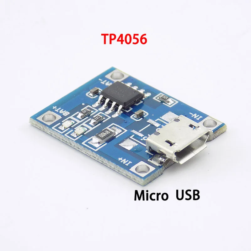 5pcs TP4056 Micro USB 5V 1A 18650 Module Charging Board Functions Li-ion Lithium Battery Charger For Diy Kit B3