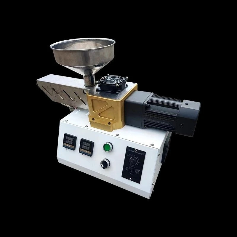 

Plastic extruder desktop, small laboratory 3D proofing swatch rubber extruder, equipment wire extrusion
